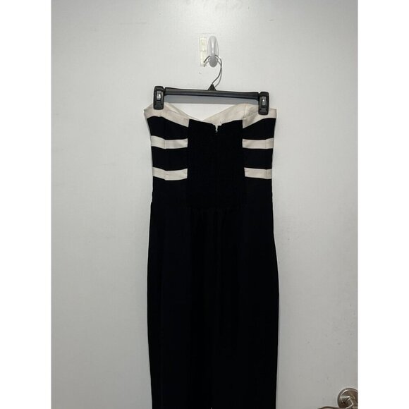 Parker Chevron Carmela Combo  Strapless  Women's Jumpsuit Size M - Picture 6 of 11